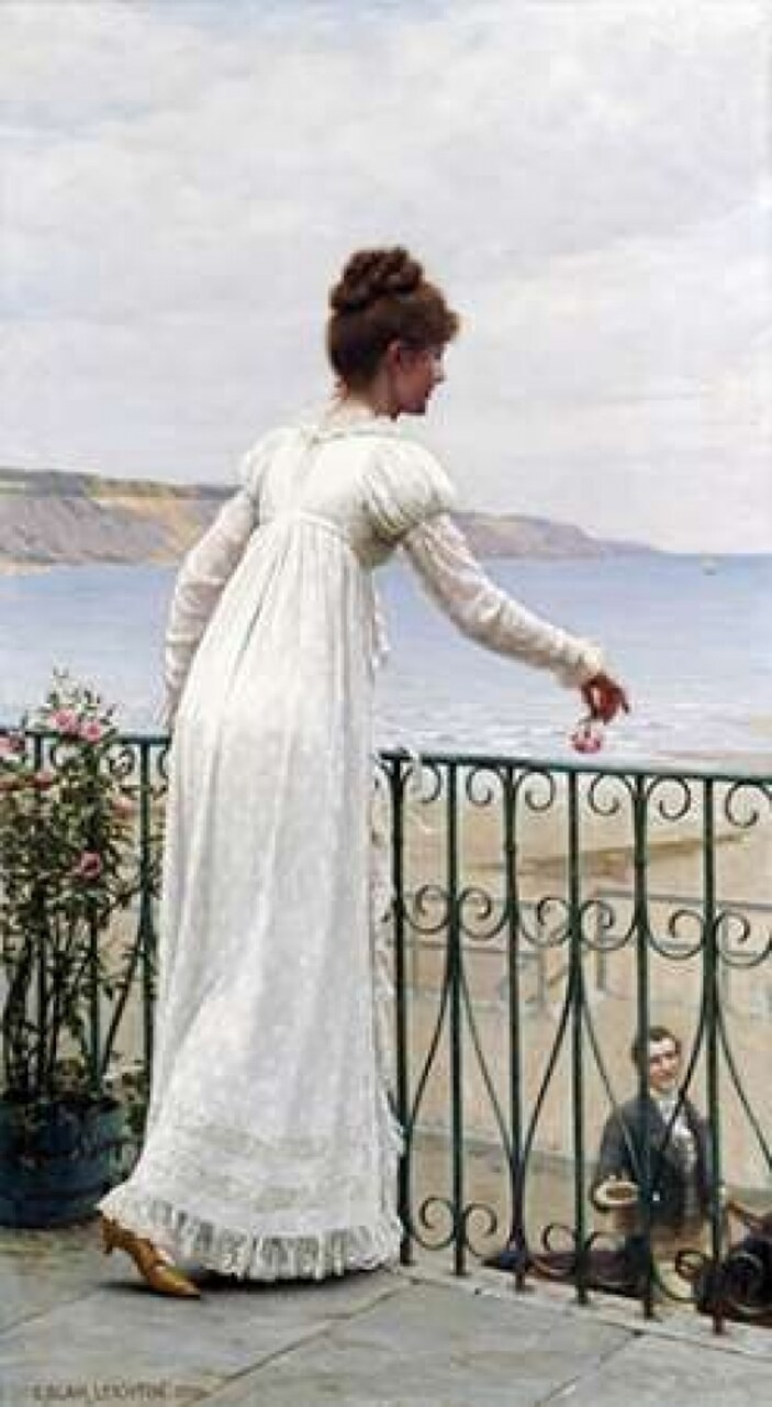 A Favour Poster Print by Edmund Blair Leighton - Item # VARPDX265093